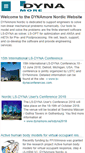 Mobile Screenshot of dynamore.se