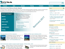 Tablet Screenshot of dynamore.se